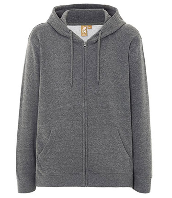 Bluza damska na zamek z kapturem - Organic