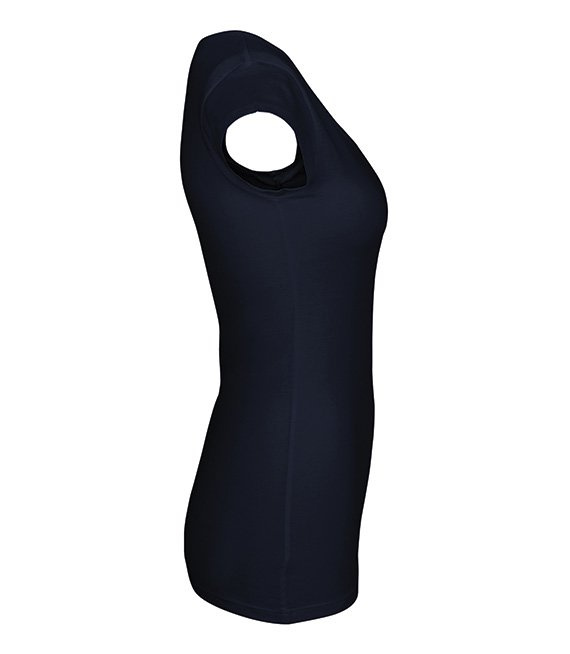 T-shirt damski z okrągłym dekoltem