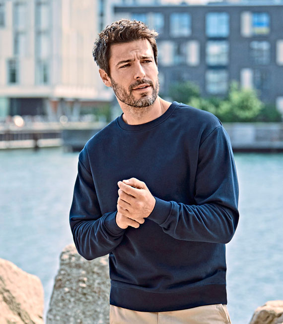 Męska bluza bez kaptura POWER - Organic