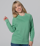 Bluza damska na zamek z kapturem - Organic