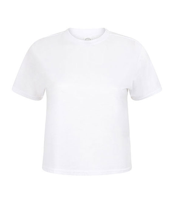 Damski krótki luźny T-Shirt