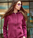 Damska bluza - rozpinana z kapturem 