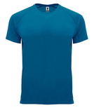 Koszulka sportowa reglan - Men´s Bahrain T-Shirt- biała i czarna do 4Xl