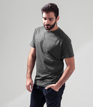 Koszulka męska  - slim długi Round Neck