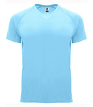 Koszulka sportowa reglan - Men´s Bahrain T-Shirt- biała i czarna do 4Xl