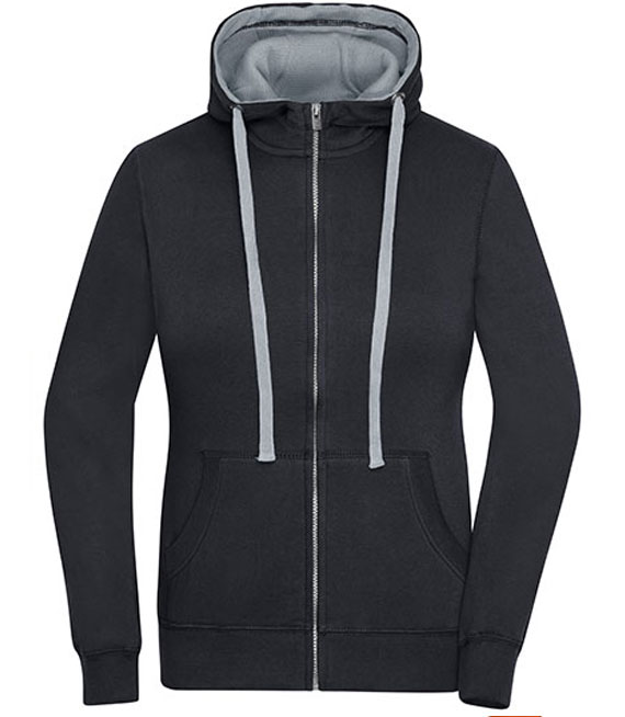 Damska  bluza z kapturem na zamek - Lifestyle Zip-Hoody