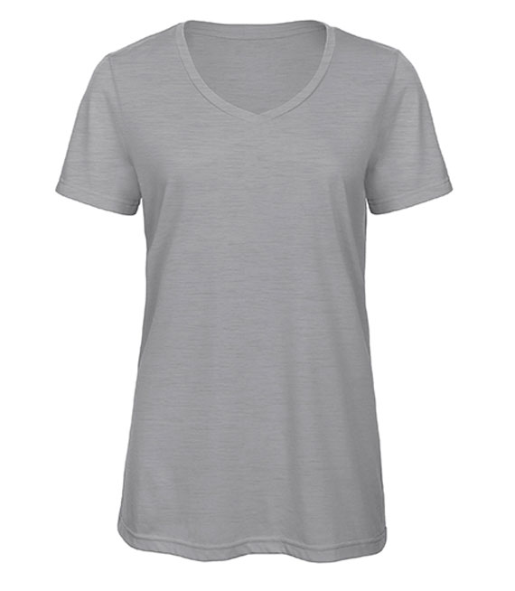 Damska koszulka Triblend V-Neck