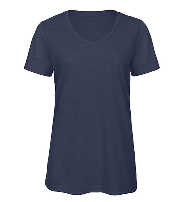 Damska koszulka Triblend V-Neck