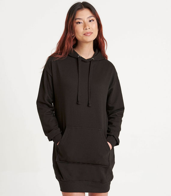 Dresowa damska sukienka - Hoodie Dress